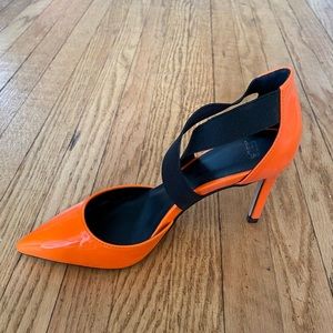 ASOS faux patent leather heels